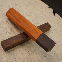 Charger l&#39;image dans la galerie, Wa-Handle Blank for kitchen knife, Japanese Style, Exotic Wood. Art 2.034