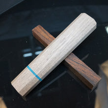 Charger l&#39;image dans la galerie, Wa-Handle Blank for kitchen knife, Japanese Style, Exotic Wood. Art 2.038