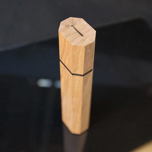 Wa-Handle Blank for kitchen knife, Japanese Style, Exotic Wood. Art 2.039.1