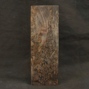 KARELIAN BIRCH Stabilized wood blank, Brown Color for woodworking, from France stock. #3.KB.88