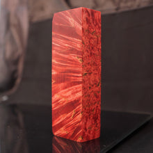 Charger l&#39;image dans la galerie, KARELIAN, MASUR BIRCH, Red Color! Stabilized Wood Blank. From US Stock. 3.KB.92