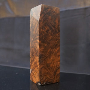 WALNUT BURL Stabilized Wood, Top Category, Big Blank for woodworking. Art 3.WB.82