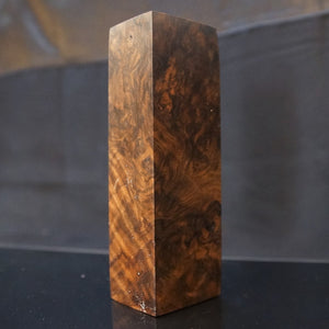 WALNUT BURL Stabilized Wood, Top Category, Big Blank for woodworking. Art 3.WB.82