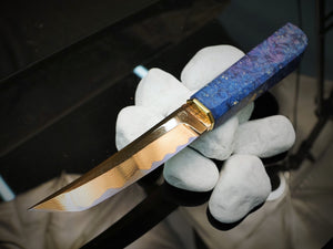 Tanto style knife. Order for a customer.