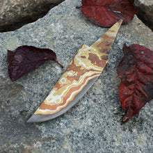 Load image into Gallery viewer, Unique Carbon Steel Blade Blank for knife making, crafting, hobby DIY. 5