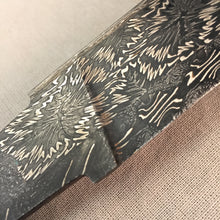 Laden Sie das Bild in den Galerie-Viewer, Unique Art Damascus Steel Blade Blank for knife making, crafting, hobby. Art 9.107.1