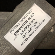Load image into Gallery viewer, Laminated Steel Flat, “San Mai”, Forge Billet. The Perfect Steel for Professional Knife Making.