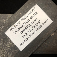 Load image into Gallery viewer, Laminated Steel Flat, “San Mai”, Forge Billet. The Perfect Steel for Professional Knife Making.