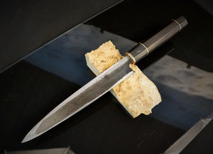 YANAGIBA, Japanese Original Kitchen Knife, Vintage +-1980, Hand Forge! Art 12.066