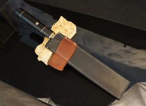 YANAGIBA, Japanese Original Kitchen Knife, Vintage +-1980, Hand Forge! Art 12.066