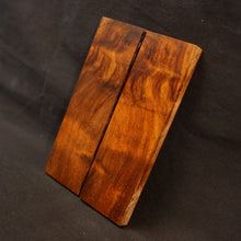 Laden Sie das Bild in den Galerie-Viewer, ROSEWOOD Stabilized Wood Rare, Mirrors Blanks for woodworking, knife making.