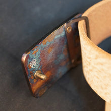 Charger l&#39;image dans la galerie, Premium Buckle &quot;Titanium&quot; for a wide belt. Completely designer’s work, limited edition. #17.TI.3