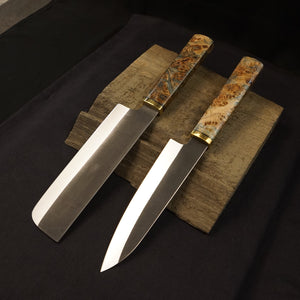 Best Chef Knife Set Japanese Style, Stainless Steel, Author's work, Single copy.