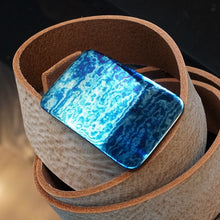 Charger l&#39;image dans la galerie, Premium Buckle &quot;Titanium&quot; for a wide belt. Completely designer’s work, limited edition. #17.TI.3