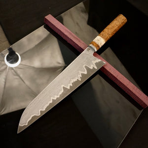 GYUTO Japanese Style Kitchen Knife, Author's work, Single copy. Art 14.J.004