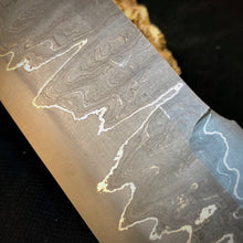Laden Sie das Bild in den Galerie-Viewer, Unique Laminated Steel Blade Blank for Knife Making, Crafting, Hobby, DIY. #9.122.4