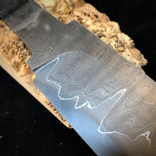 Laden Sie das Bild in den Galerie-Viewer, Unique Laminated Steel Blade Blank for Knife Making, Crafting, Hobby, DIY. #9.122.3