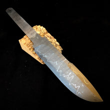 Laden Sie das Bild in den Galerie-Viewer, Unique Laminated Steel Blade Blank for Knife Making, Crafting, Hobby, DIY. #9.122.2