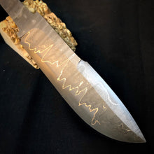 Laden Sie das Bild in den Galerie-Viewer, Unique Laminated Steel Blade Blank for Knife Making, Crafting, Hobby, DIY. #9.122