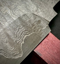 Laden Sie das Bild in den Galerie-Viewer, Unique Laminated Steel Blade Blank for Knife Making, Crafting, Hobby, DIY. #9.138.5