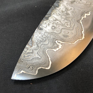 Unique Laminated Steel Blade Blank for Knife Making, Crafting, Hobby, DIY. #9.139.3