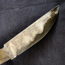 Load image into Gallery viewer, Unique Carbon Steel Blade Blank for Knife Making, Crafting, Hobby, DIY. #9.140.5