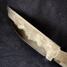Load image into Gallery viewer, Unique Carbon Steel Blade Blank for Knife Making, Crafting, Hobby, DIY. #9.140.4