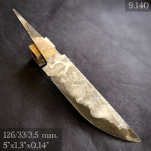 Charger l&#39;image dans la galerie, Unique Carbon Steel Blade Blank for Knife Making, Crafting, Hobby, DIY. #9.140.2