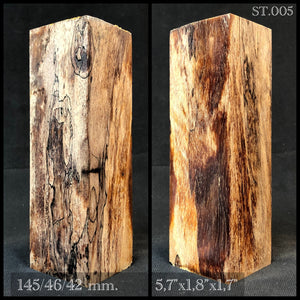 SPALTED TAMARIND STABILIZED Wood Blank, Very Rare, Premium Quality. #ST.05