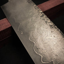 Charger l&#39;image dans la galerie, Unique Laminated Steel Blade Blank for Knife Making, Crafting, Hobby, DIY. #9.137.9