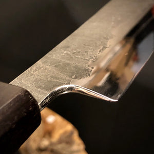 Banno Bunka, 145 mm, Carbon Steel, Japanese Style Kitchen Knife, Hand Forge. 7