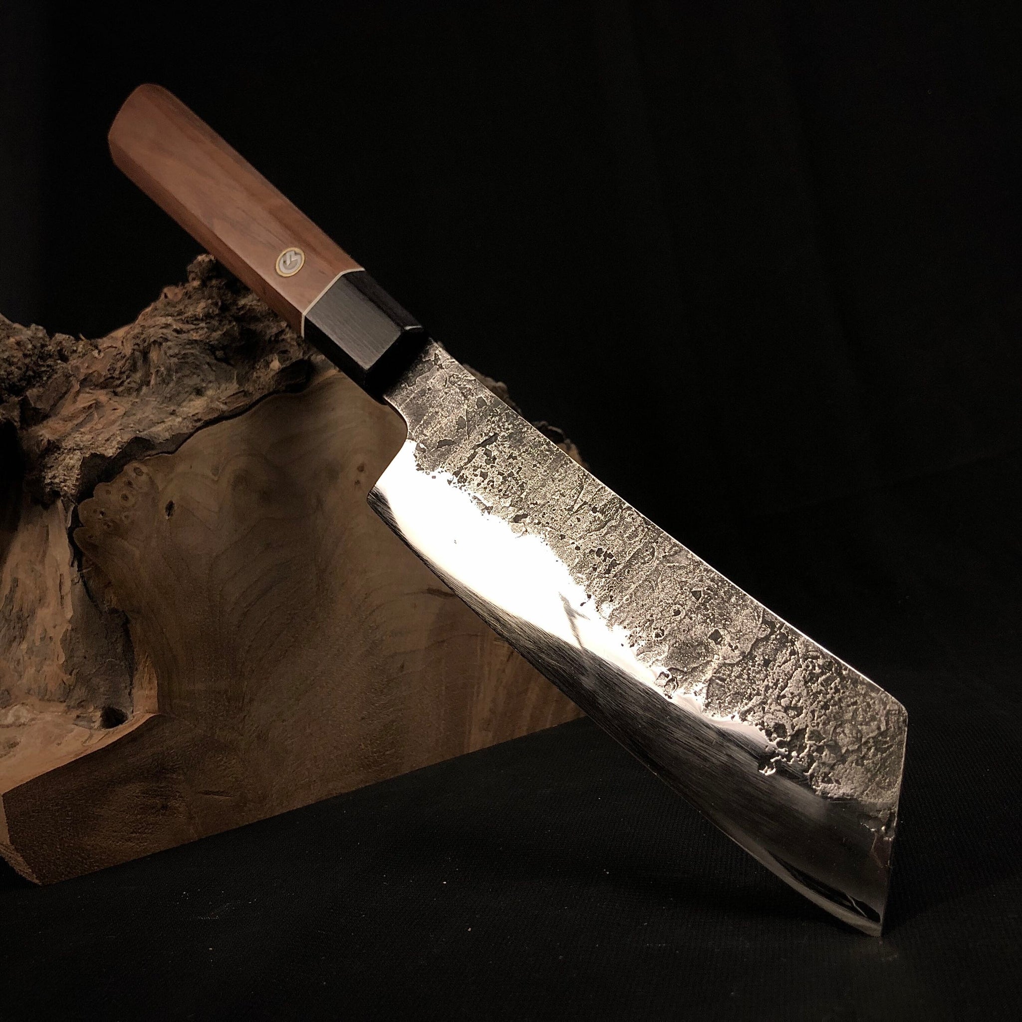 Buy Kitchen Knife, Japanese style, Hand Forge, Single Copy.