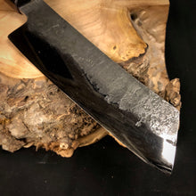 Charger l&#39;image dans la galerie, Banno Bunka, 145 mm, Carbon Steel, Japanese Style Kitchen Knife, Hand Forge. 5