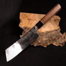 Charger l&#39;image dans la galerie, Banno Bunka, 145 mm, Carbon Steel, Japanese Style Kitchen Knife, Hand Forge. 3
