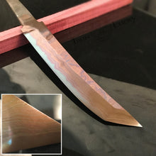 Load image into Gallery viewer, Unique Stainless Steel Blade Blank for knife making, crafting, hobby DIY. Art 9.098