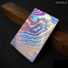 Load image into Gallery viewer, TITANIUM DAMASCUS Billets, Timascus Analogue, Hand Forge for Crafting. US Stock.