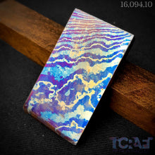 Charger l&#39;image dans la galerie, TITANIUM DAMASCUS Billets, Timascus Analogue, Hand Forge for Crafting. US Stock.