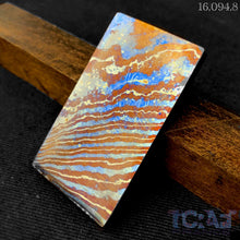 Load image into Gallery viewer, TITANIUM DAMASCUS Billets, Timascus Analogue, Hand Forge for Crafting. US Stock.