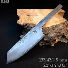 Charger l&#39;image dans la galerie, Unique Blade Laminated Steel “San Mai” Blank for Pro Knife Making. #9.1653
