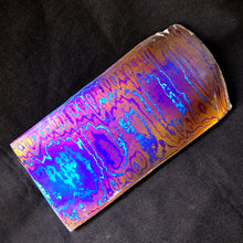 Load image into Gallery viewer, TITANIUM DAMASCUS Billet, 3 Alloys, Big Size, Hand Forge for Jewelers, Crafting. Art 16.091