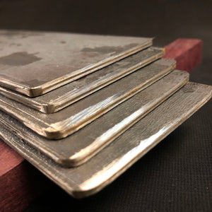 Laminated Steel Flat, “San Mai”, Forge Billet. The Perfect Steel for Professional Knife Making.