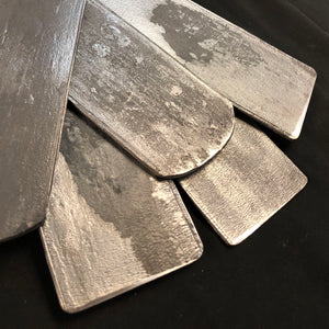 Laminated Stainless Steel, “San Mai”, Forge Billet. Center W1-7. France Stock