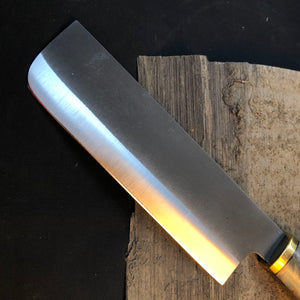 NAKIRI Best Chef Knife Japanese Style, Stainless Steel, Author's work, Single copy.