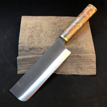 Load image into Gallery viewer, NAKIRI Best Chef Knife Japanese Style, Stainless Steel, Author&#39;s work, Single copy.