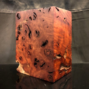 RED GUM BURL Wood Very Rare, Blank for woodworking, turning.