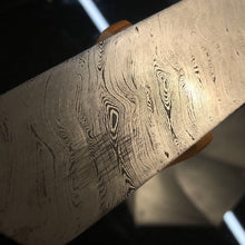 Laden Sie das Bild in den Galerie-Viewer, Damaskus Steel Blade Blank, für Messerherstellung, Basteln, Hobby, Heimwerken. Art. 9.050