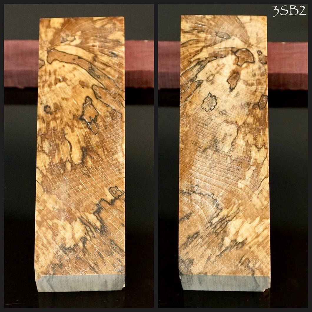 SPALTED BEECH Stabilized Blanks for woodworking, turning, crafting, DIY.