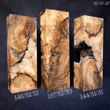 Charger l&#39;image dans la galerie, WALNUT BURL Wood Very Rare, Set 2 Blanks for woodworking. Art 10.W.47