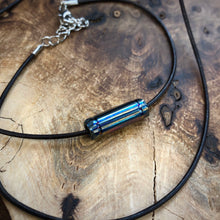 Charger l&#39;image dans la galerie, Amulet, Pendant “Fang of Fire 3.0”, Handcrafted Titanium Forge. Hand Forged.