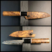 Charger l&#39;image dans la galerie, PETTY Best Kitchen Knife Japanese Style, Carbon Steel, Author&#39;s work, Single copy.